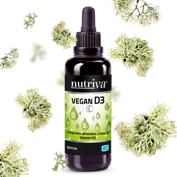 Nutriva VEGAN D3 HD Alto Dosaggio - gocce