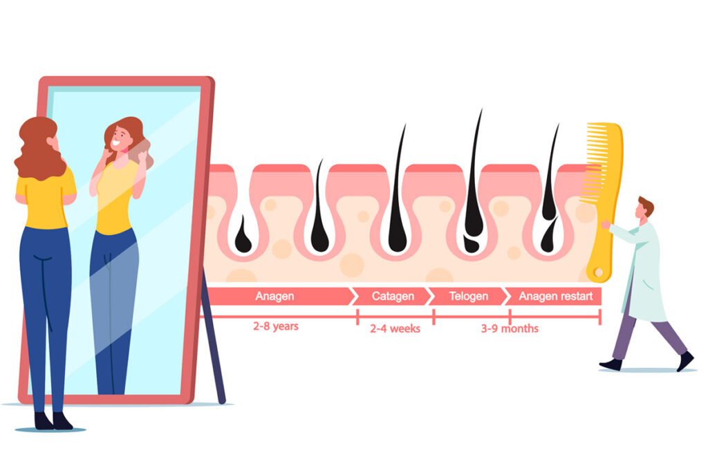 Fragilità dei capelli e cambio di stagione Fragilità dei capelli e cambio di stagione